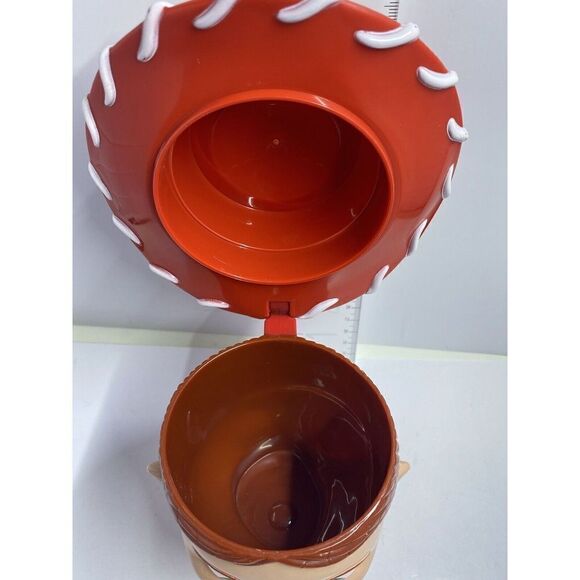 Toy Story JESSIE Mug Disney On Ice Plastic Flip Top Cup w Lid Cowgirl Hat Pixar - Picture 7 of 10